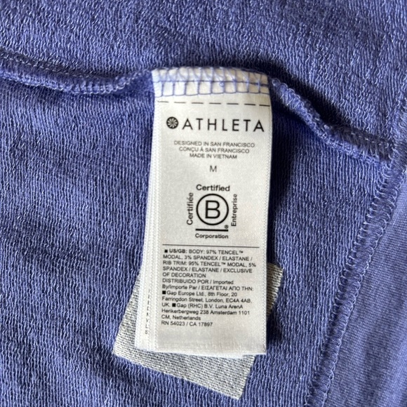 ATHLETA Pranayama Restore Wrap/Cardigan Purple - Picture 9 of 10